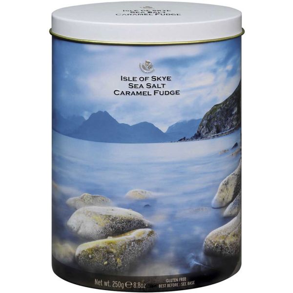 Gardiners Sea Salt Fudge, 250 g, Isle of Skye-Geschenkdose