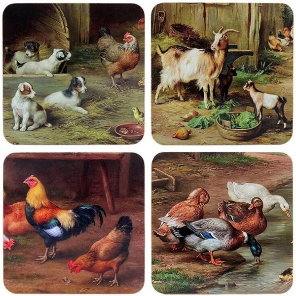 Untersetzer Country Life - Edgar Hunt