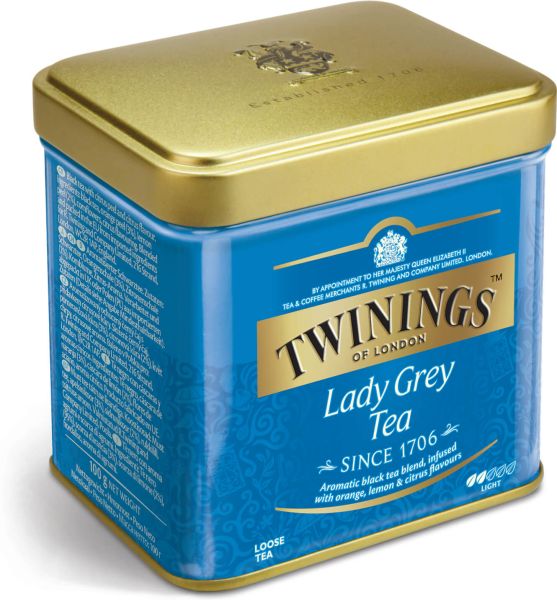 Twinings Lady Grey Tee, loser Tee, Dose (100 g)