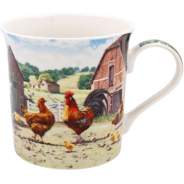 Becher Cockerel & Hen - Hahn & Henne