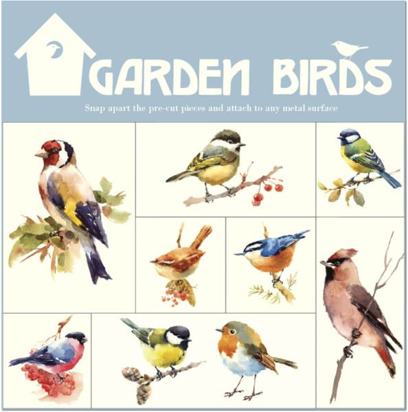 Magnet-Set Garden Birds – Gartenvögel
