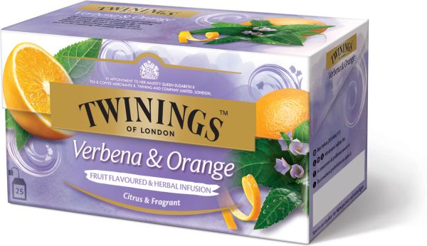 Twinings Verbena & Orange Tee, 25 Teebeutel (37,5 g)