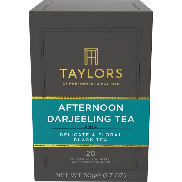 Taylors of Harrogate Afternoon Darjeeling Tea, 20 Teebeutel (50 g)