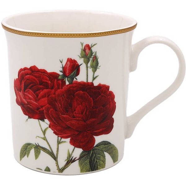 Becher Redoute Rose, rot