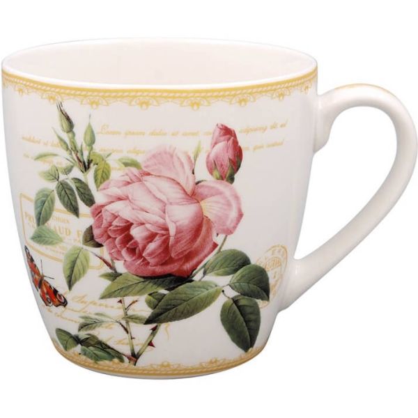 Becher Redoute Rose, Breakfast Mug XL