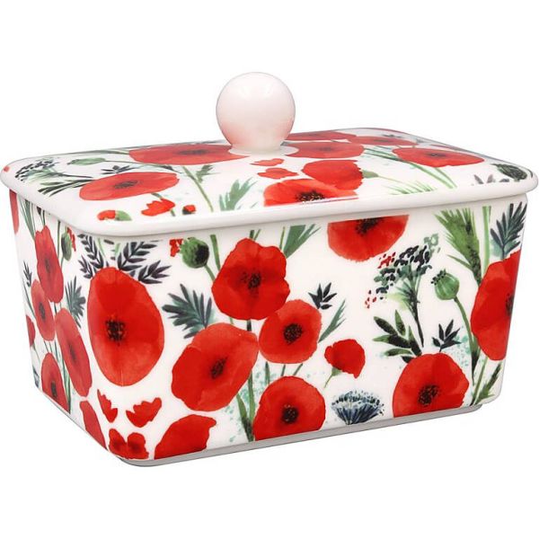 Butterdose Poppy Fields - Mohnblumen