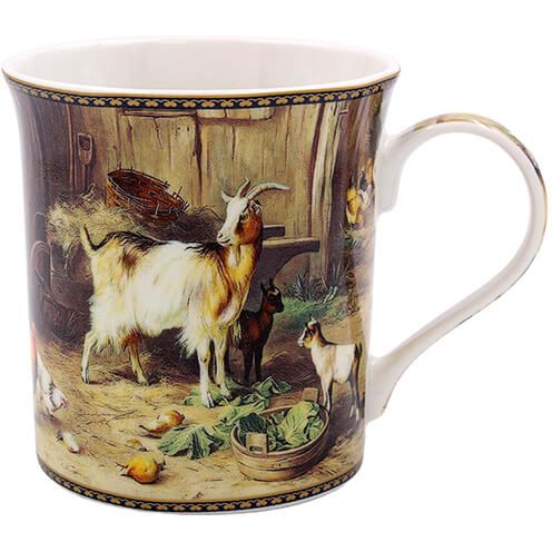 Becher Country Life Goats, Edgar Hunt