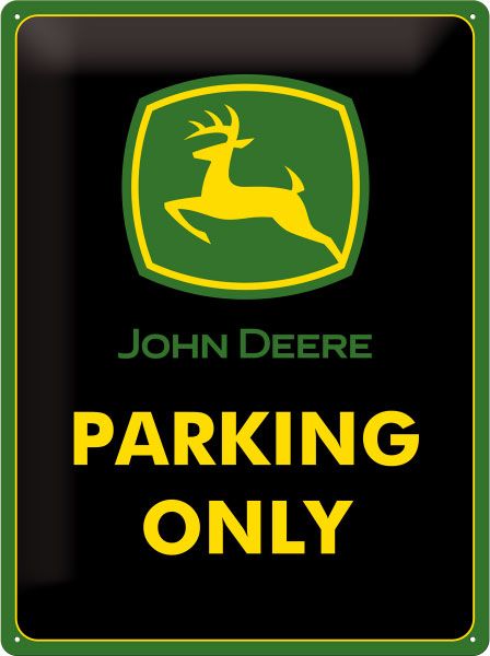 Schild John Deere Logo