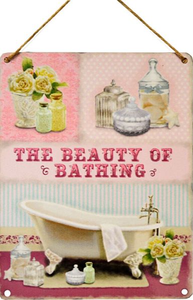 Schild The Beauty Of Bathing