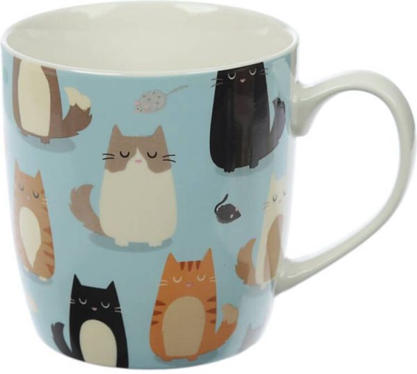 Becher Comic Cats
