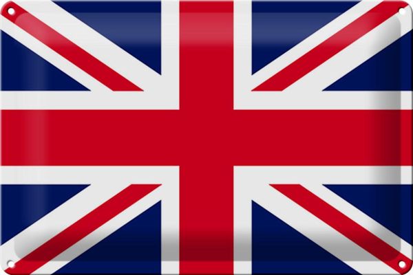Blechschild Union Jack Großbritannien