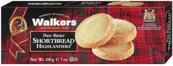 Walkers Shortbread Highlanders, 200 g