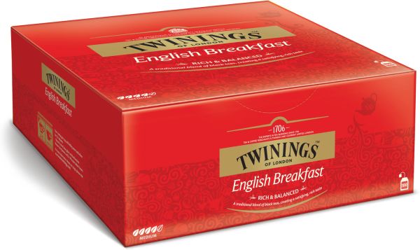 Twinings English Breakfast Tee, 100 Teebeutel (200 g)