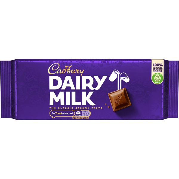 Cadbury Dairy Milk, 180 g