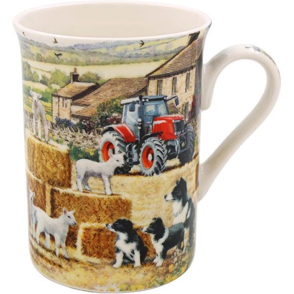 Becher Collie & Sheep - Collies und Schafe (schmal)