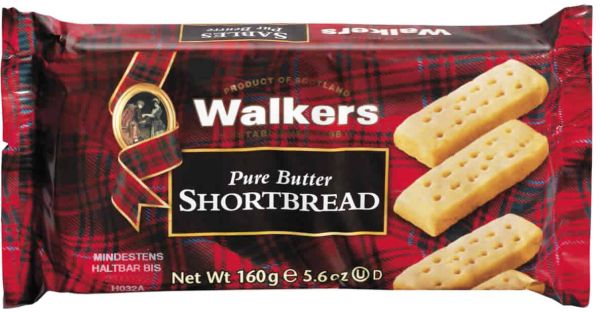 Walkers Shortbread Fingers, 160 g