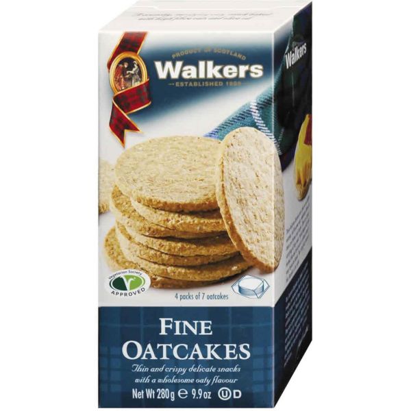 Walkers Fine Oatcakes, 280 g