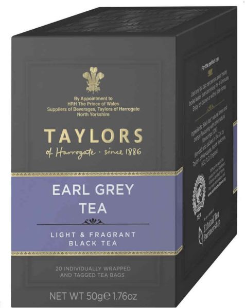 Taylors of Harrogate Earl Grey Tea, 20 Teebeutel (50 g)