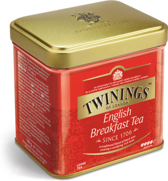 Twinings English Breakfast Tee, loser Tee, Dose (100 g)