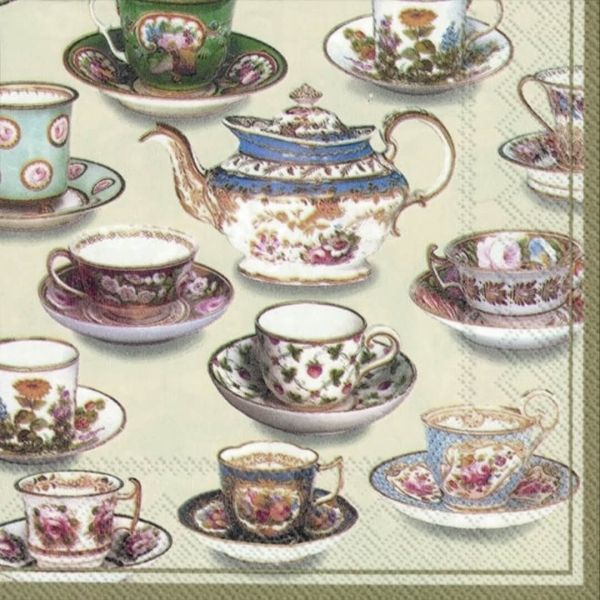 Cocktail-Servietten Five O'Clock Tea