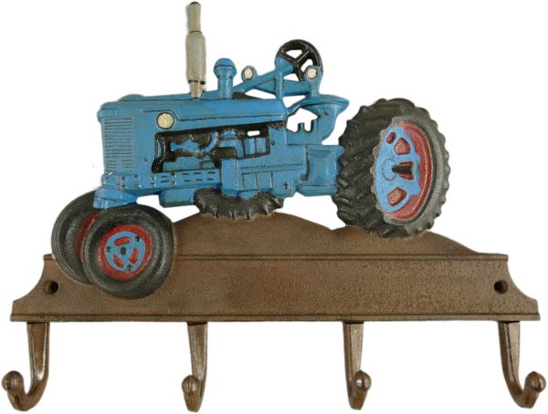 Hakenleiste Blauer Traktor, Eisen