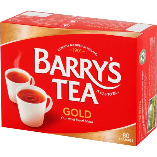 Barrys Tea Gold Blend, 80 Teebeutel (250 g)