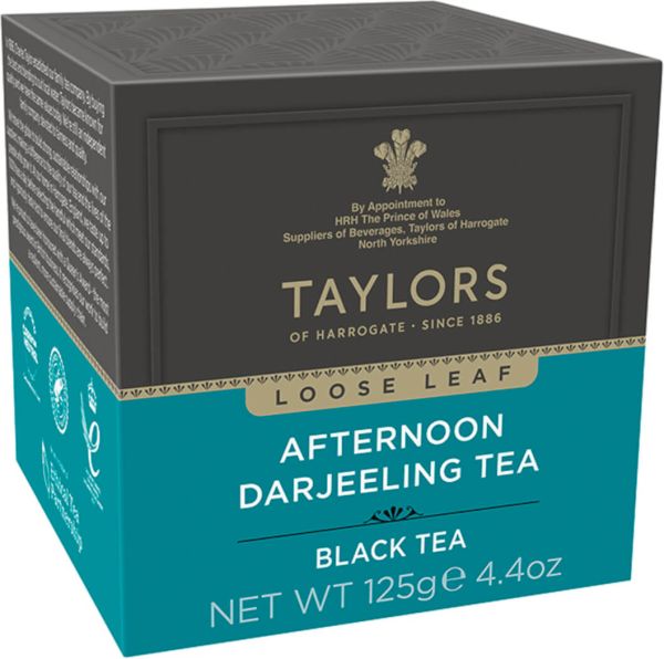 Taylors of Harrogate Afternoon Darjeeling Tea, loser Tee, 125 g